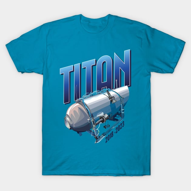 Titan T-Shirt by MindsparkCreative